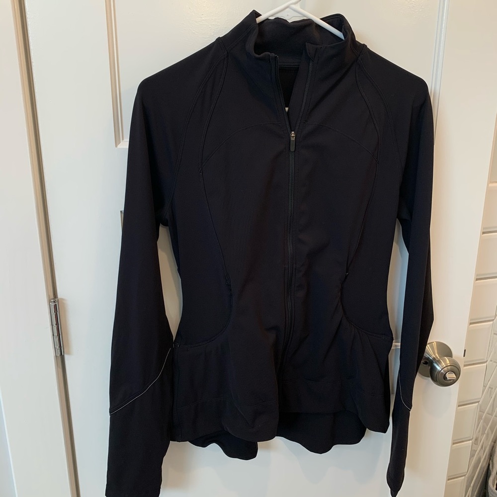 lululemon black jacket (size 8)